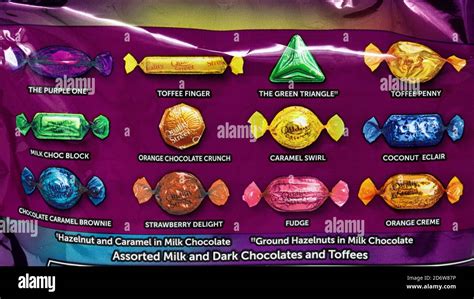 how many quality street flavours are there
